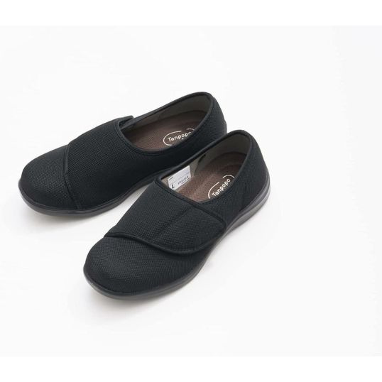 専用♥みかん♥超肉厚⭐ゆったり大人☆Wボア★ネックウォーマー⭐プレミアム抹茶 徳武産業 介護シューズ 外出 かるっふわっウォーク (ラメ) ブラック M