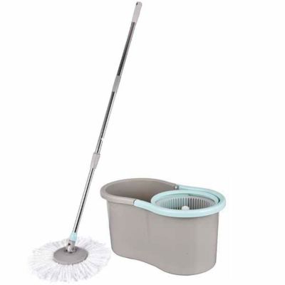 在庫有・即納】ウィキャン WETECH コンパクト手回し回転モップ WJ-8137