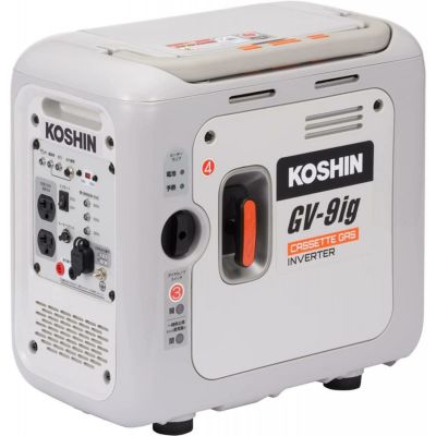 工進(KOSHIN) インバーター 重く 正弦波 発電機 (定格出力3.0kVA) セル スターター GV-30is