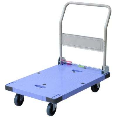 シンセイ スチール四輪台車 PH2001 耐荷重300kg 運搬 物流 倉庫