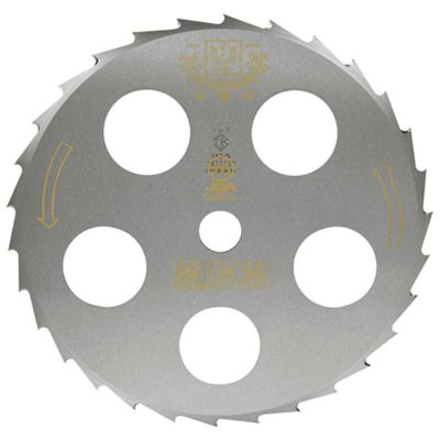 ツムラ(津村鋼業) 切込8枚刃 ブルーカッター 巴刃 230mm 刈払機用刈