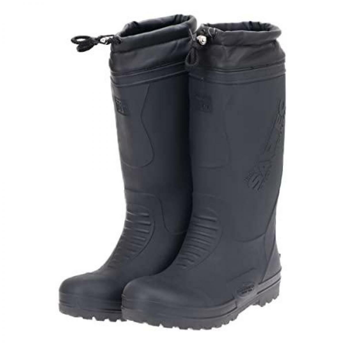 ミツウマ 安全長靴 セーフテック No.1100 黒 XLサイズ(28.0cm) 作業用