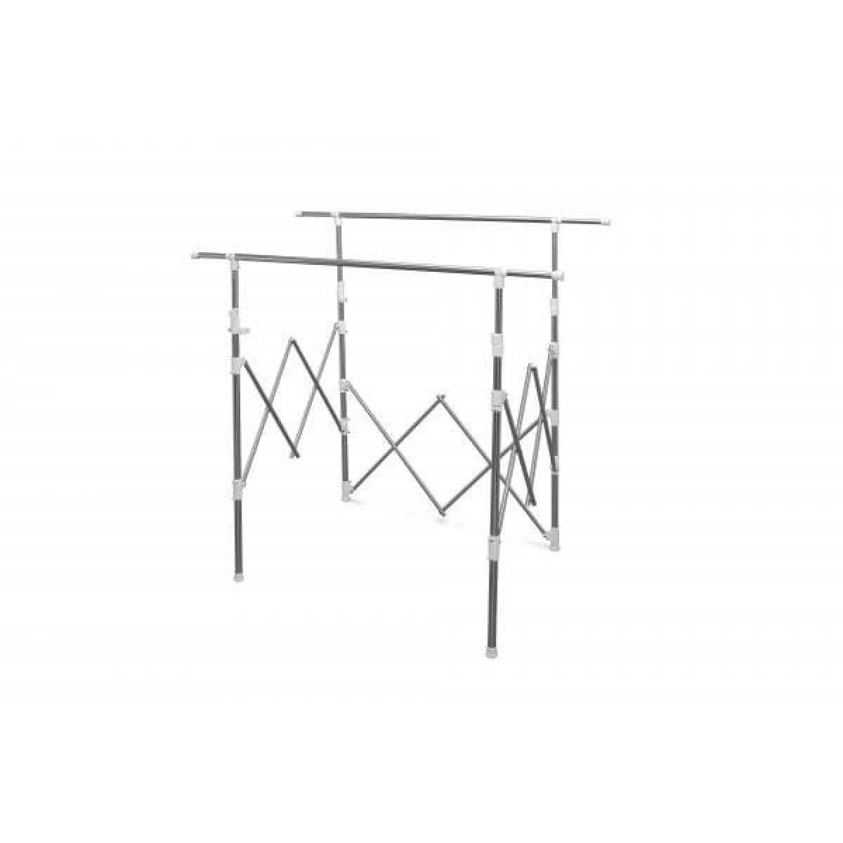 平安伸銅 ベランダ用物干し台 ステンレス MC-60 幅50cm×奥行52cm×高さ