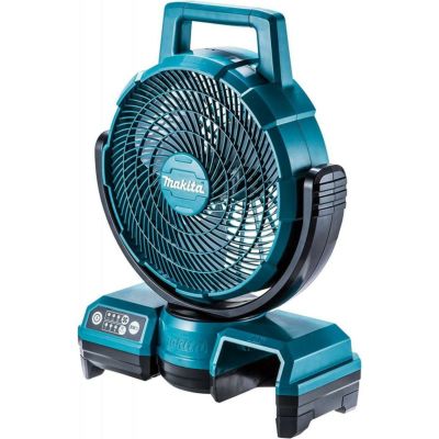 【値下げ】マキタ（Makita）充電式ファン・純正急速充電器他　首振りOK マキタ makita 充電式ファン/羽根径235mm 10.8V 自動首振り