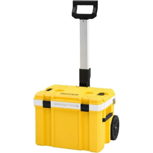 デウォルト(DeWALT) TSTAK クーラー ボックス 大容量 工具箱 収納ケース ツールボックス システム収納 BOX 積み重ね収納 IP54 坊塵 防水 設計 DWST83281-1 黄色Ω