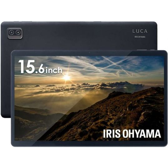 アイリスオーヤマ タブレット 15.6インチ TM152M4N1-B ブラック Wi-Fiモデル Android12 LUCA メモリ4GB ストレージ64GB 8コアΩ