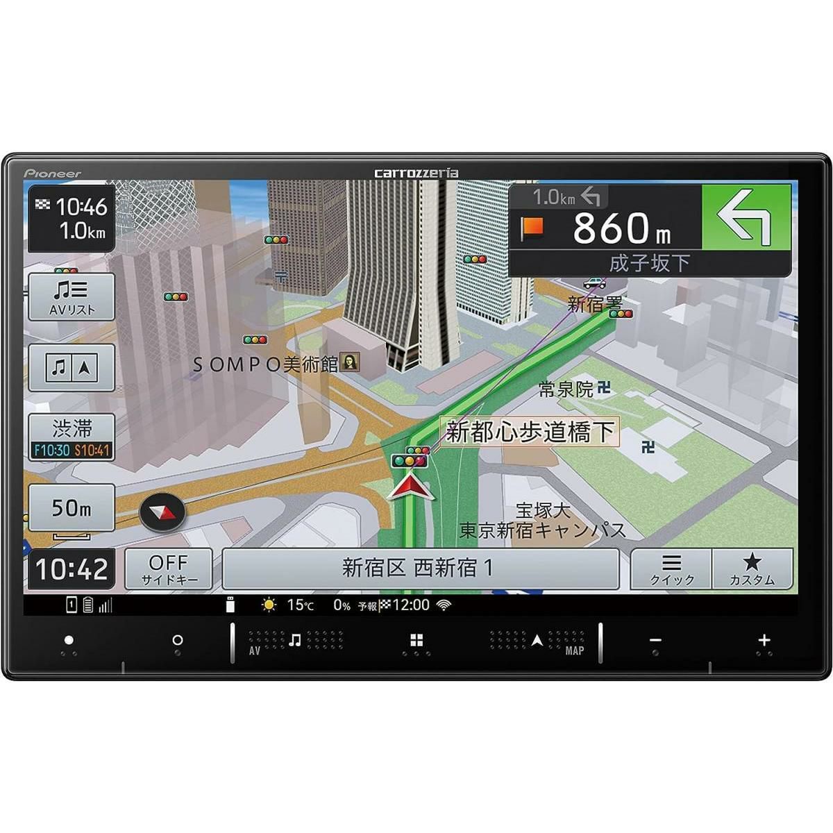 デンソーテン カーナビ ECLIPSE AVN-LS01 7型ナロー フルセグ+1セグ  