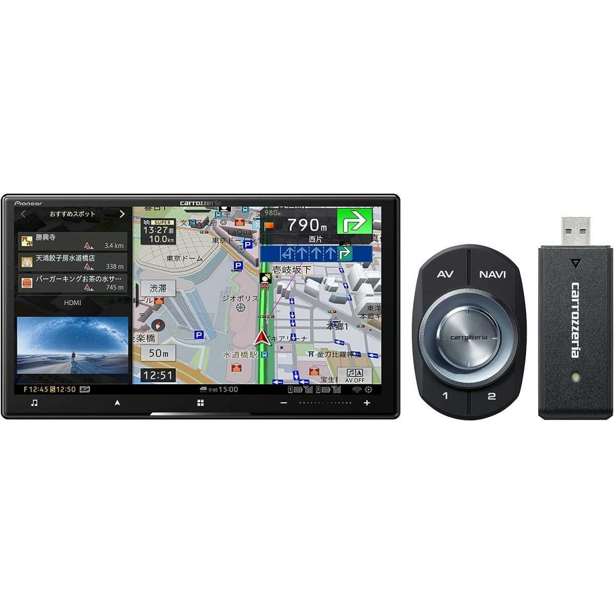 デンソーテン カーナビ ECLIPSE AVN-LS01 7型ナロー フルセグ+1セグ  