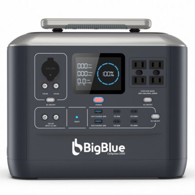 Bigblue リン酸鉄 ポータブル電源 Cellpowa2500 1843Wh 576000mAh 2500W CP2500 パススルー  非常用バッテリー 停電 家庭用 小型 コンパクト 軽量 | DAIYU8 ONLINE SHOP