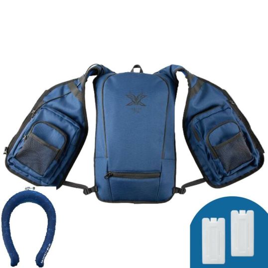 【アイスマンベスト PRO X の上位モデル】 アイスマンベスト プロ X LIMITED リミテッド 水冷服 ICMPX-LTD-NV ネイビー 紺 2024モデル 山真 Ω