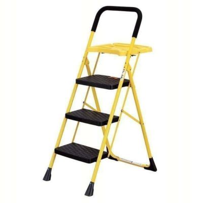 I】【メーカー直送】谷村実業 アルミ製トレー付き脚立 5段 TAN-3010-5