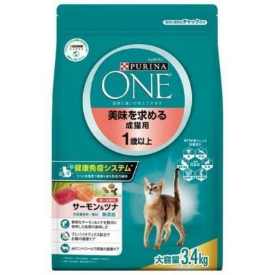 ピュリナワン(Purina ONE) 避妊・去勢した猫の体重ケア サーモン&ツナ