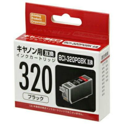 Canon BCI-320PGBK(キャノンプリンター用互換インク) 汎用インク