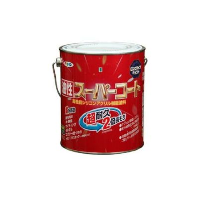 アサヒペン 油性スーパーコート 1/12L 白 | DAIYU8 ONLINE SHOP