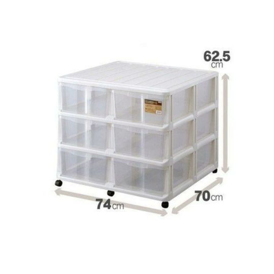 天馬 押入れ収納ケース 収納ボックス チェスト キャスター付き WM-306