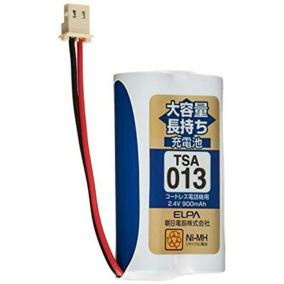 ELPA エルパ 子機用 大容量長持ち充電池 TSA-180 DAIYU8 ONLINE SHOP