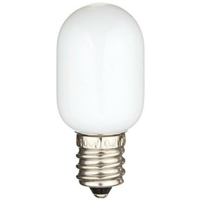 ELPA LEDナツメ球 口金直径12mm クリア昼白色 LDT1CN-G-E12-G105