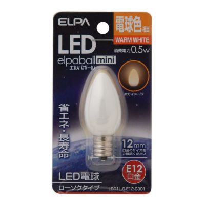 ELPA LEDナツメ球 口金直径12mm クリア昼白色 LDT1CN-G-E12-G105 g6bh9ry ELPA LEDナツメ球 口金直径12mm クリア昼白色 LDT1CN-G-E12-G105