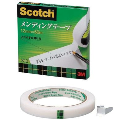 3M スリーエム スコッチ はってはがせるテープ 紙箱入り 18mm×30m 芯