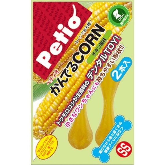 ペティオ (Petio) 犬用おやつ かんでるCORN チキン風味 超小型犬