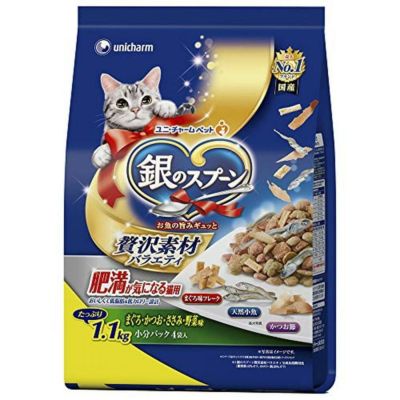 ユニチャーム 猫 ドライフード ねこ元気お魚とお肉ミックス