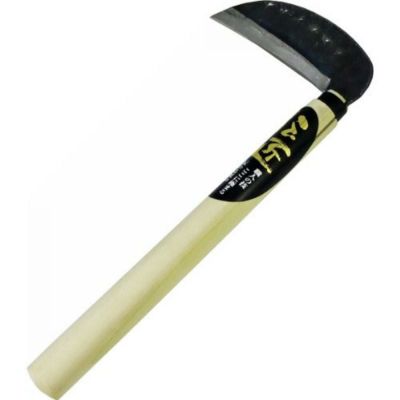 伝匠 表鋼小鎌(大)安来鋼 表鋼 裏刃鎌 かま | DAIYU8 ONLINE SHOP