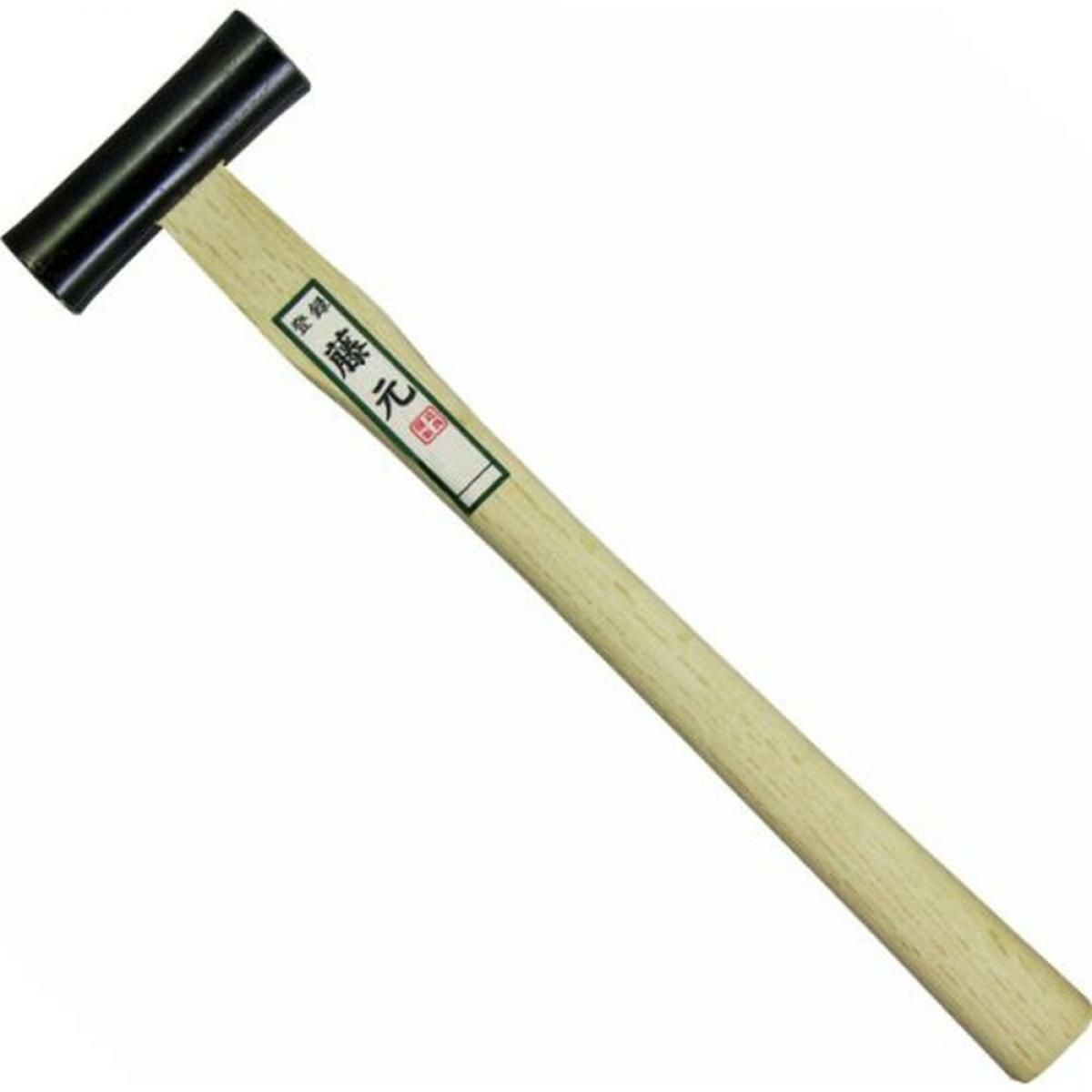 本家菊元　 木製ハンドル 日本製 藤元 本職用 両口玄能 300g 樫材使用 尺1柄 | DAIYU8 ONLINE SHOP