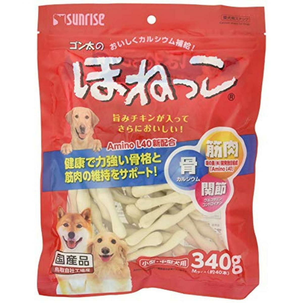 ゴン太のほねっこ 犬用おやつ Mサイズ 340g | DAIYU8 ONLINE SHOP