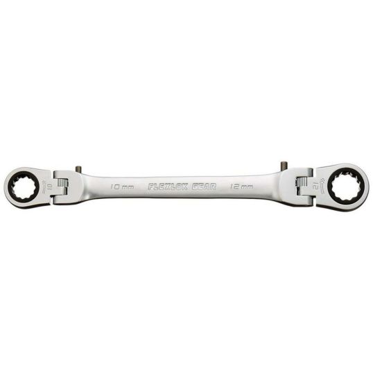 【不安や恐れを和らげる】11mm/14cm SK11 ダブルフレックス ロック ギアー ラチェットレンチ 10mm×12mm