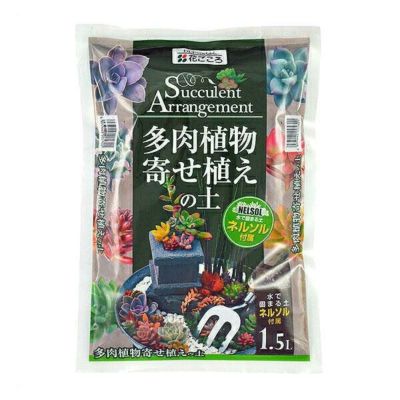 花ごころ 多肉植物寄せ植えの土 1.5L 園芸 培養土 土 ガーデニング DAIYU8 ONLINE SHOP