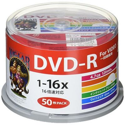 HI-DISC 録画用DVD-R HDDR12JCP50 (CPRM対応/16倍速/50枚) | DAIYU8