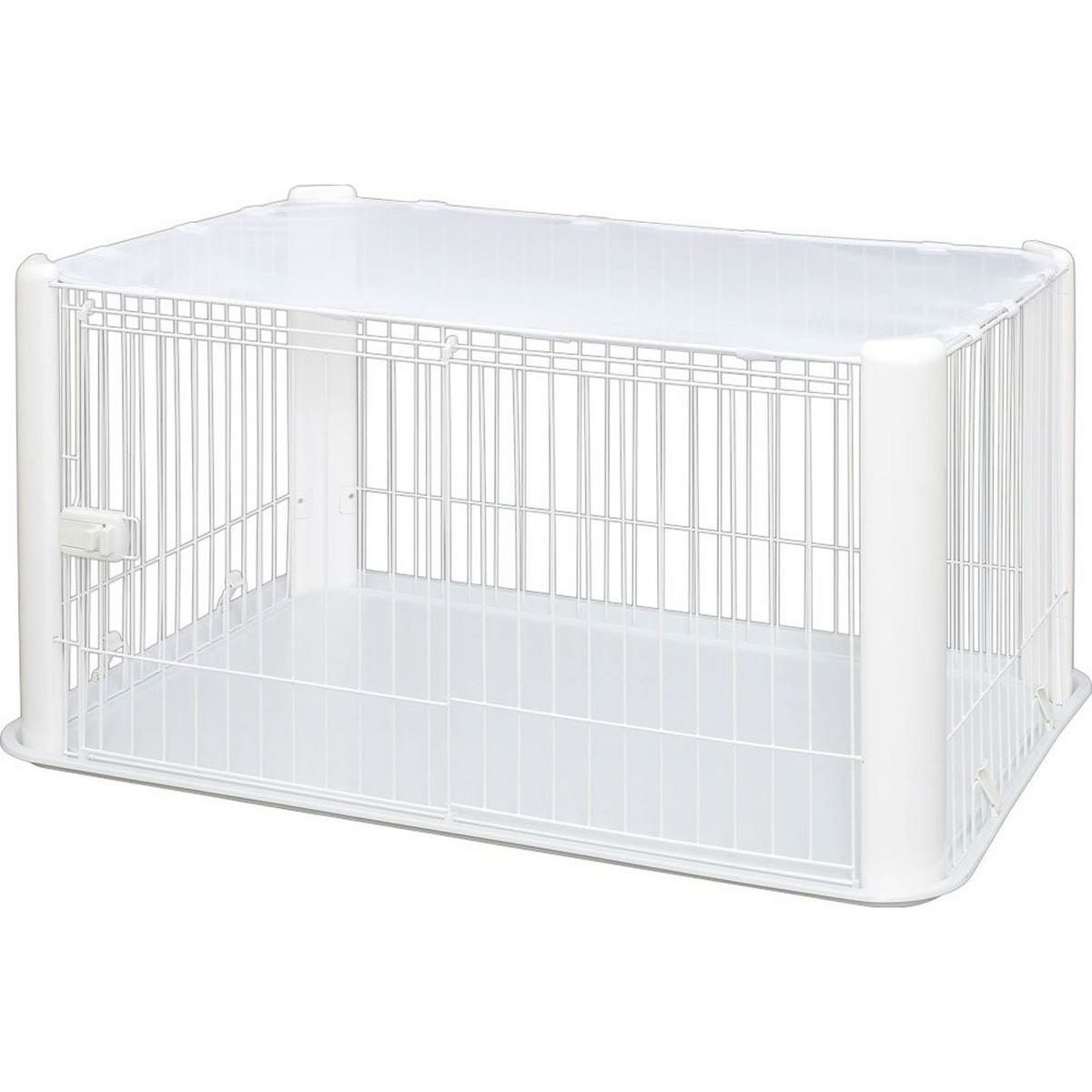 アイリスオーヤマ プラケージ 810 ベージュ / 犬 ケージ 室内 1段 小型