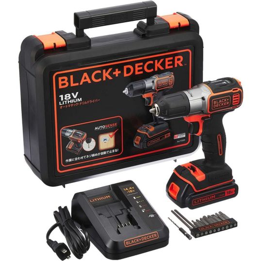 ブラックアンドデッカー BLACK＆DECKER オートマチックドリルドライバー AUTO01