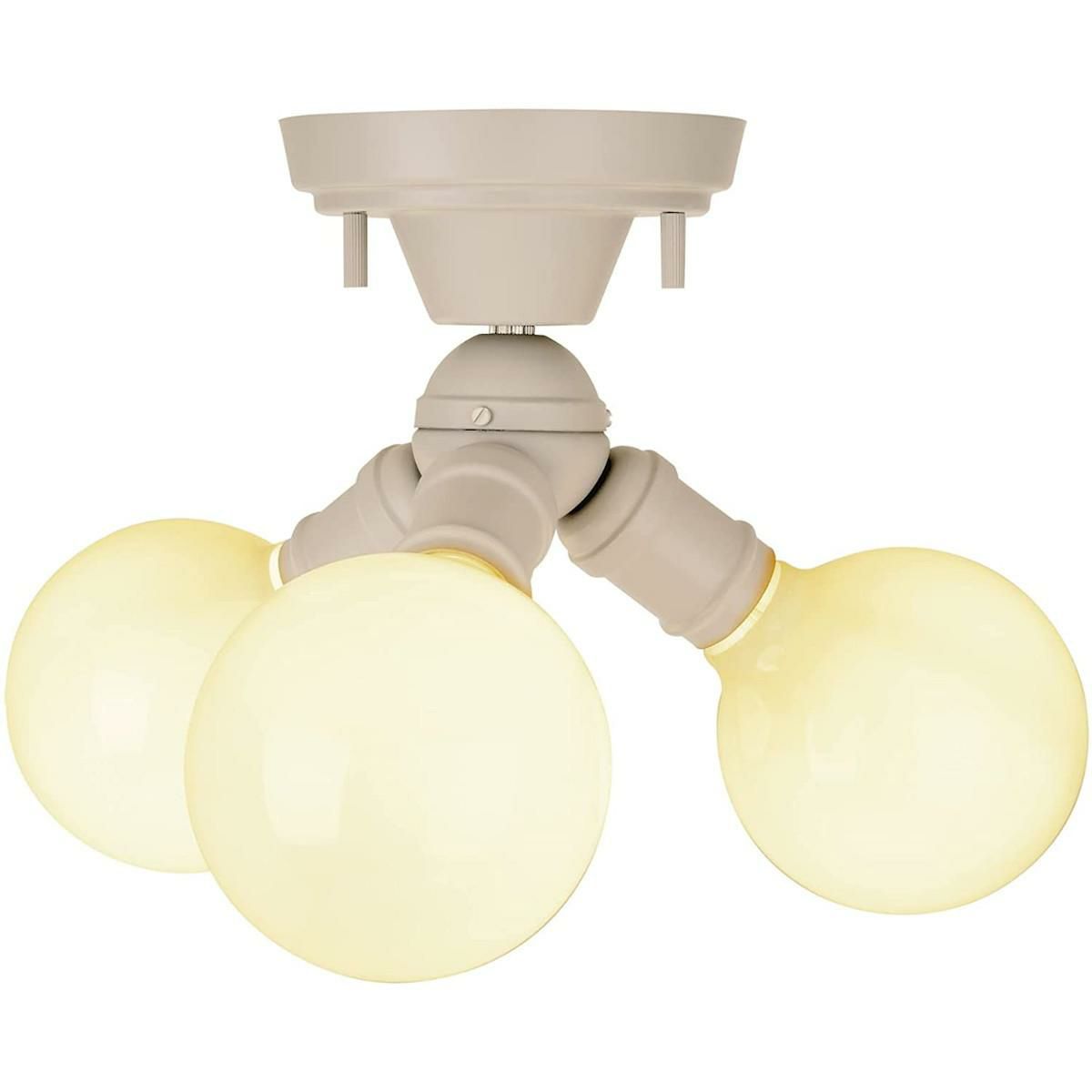 新品 KISIMA シーリングライト レフティア 3灯 ホワイト E26 LED 山田